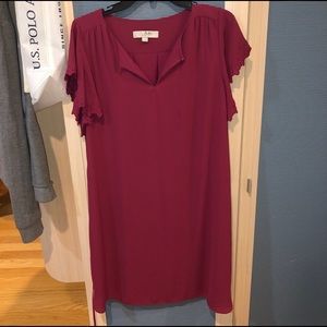 Maroon Loft Dress Size S